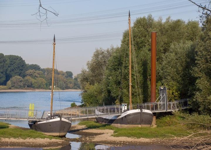 Wupper Schiffsbrücke Leverkusen